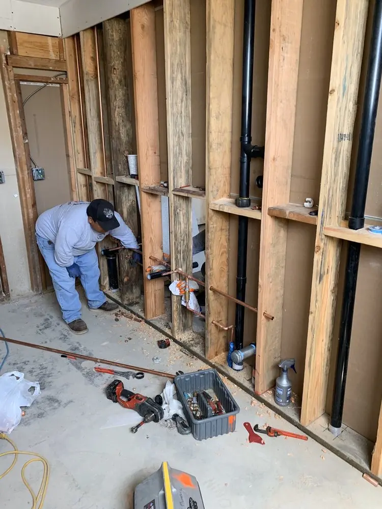 Commercial rough-in plumbing for Trenchless Sewer Repair in Pickerington